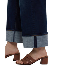 NYDJ Nydj Teresa Moulin Blue Wide Leg Jean