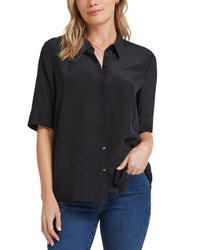 Nydj Riley Silk Blouse