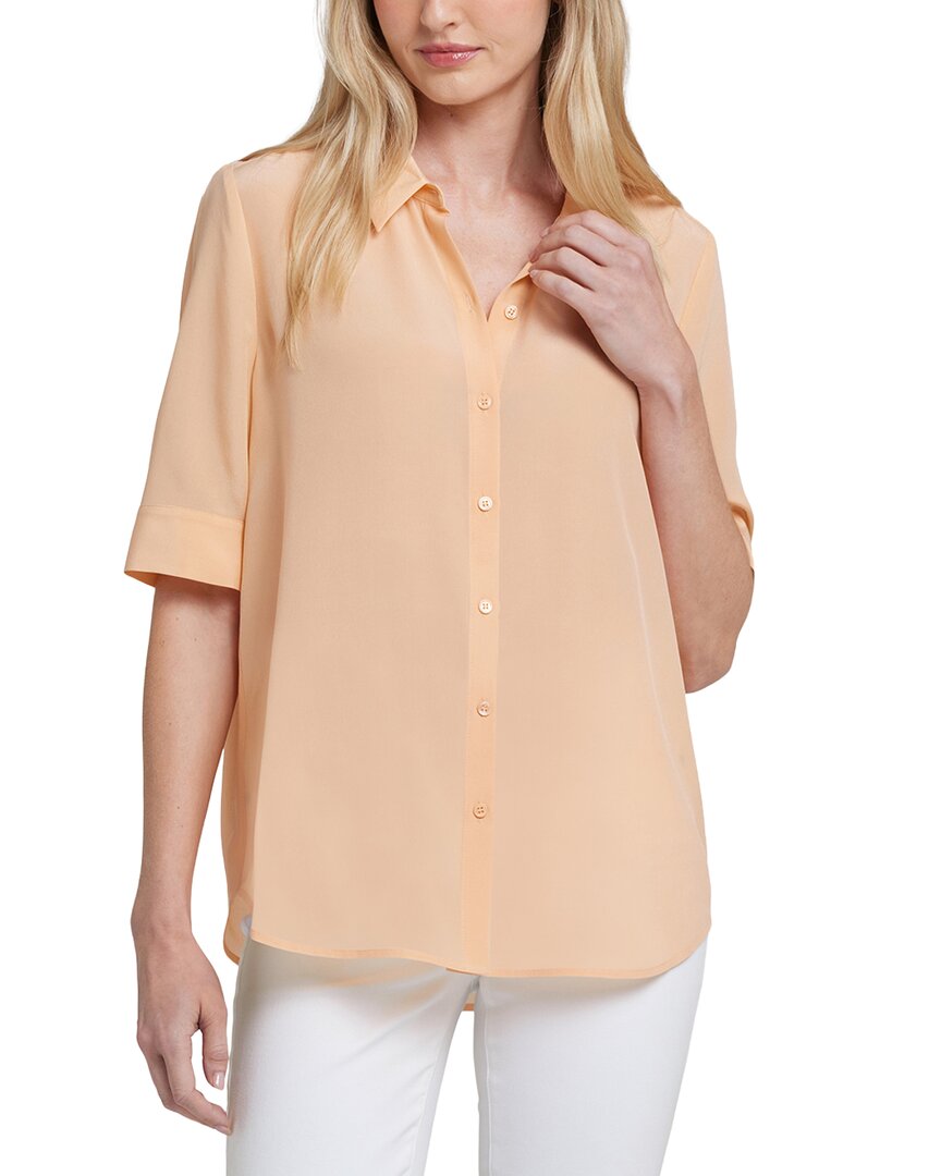 Nydj Riley Silk Blouse