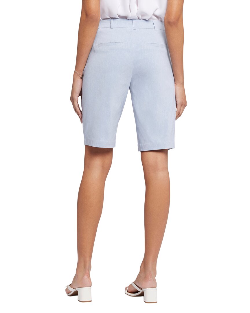 Nydj Bermuda Lt Blue Heather Short
