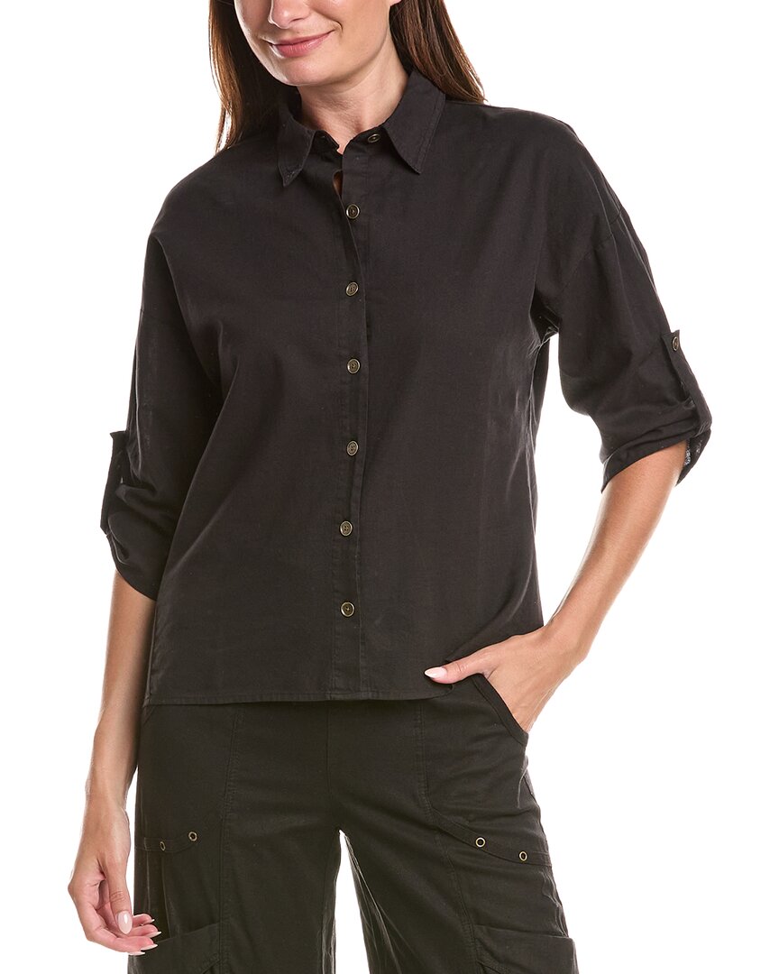 Xcvi Carrie Linen-Blend Shirt