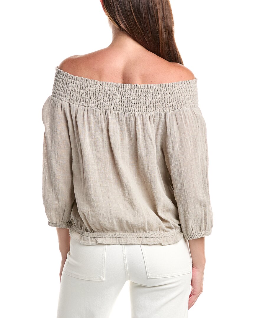 Xcvi Jolia Gauze Top