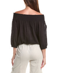 Xcvi Jolia Gauze Top