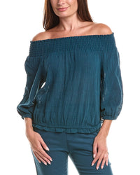 Xcvi Jolia Gauze Top
