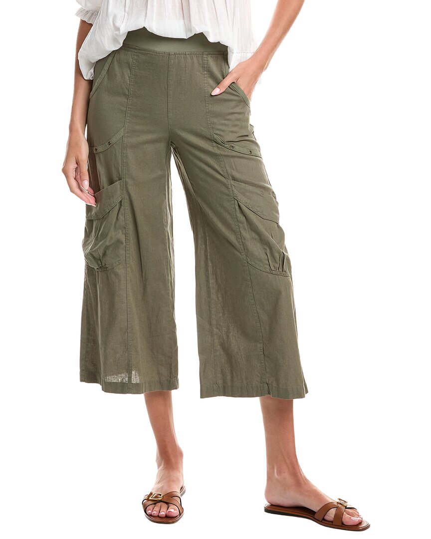 Xcvi Linen-Blend Cargo Pant
