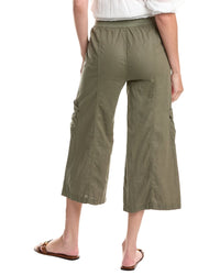Xcvi Linen-Blend Cargo Pant