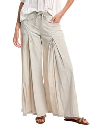 XCVI Xcvi Zorba Linen-Blend Wide Leg Pant