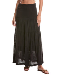 Xcvi Paigene Gauze Midi Skirt