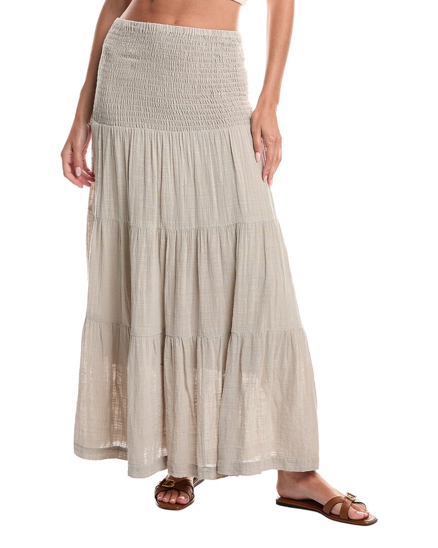 Xcvi Paigene Gauze Midi Skirt