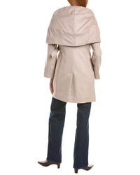 Via Spiga Via Spiga Hooded Wool-Blend Coat