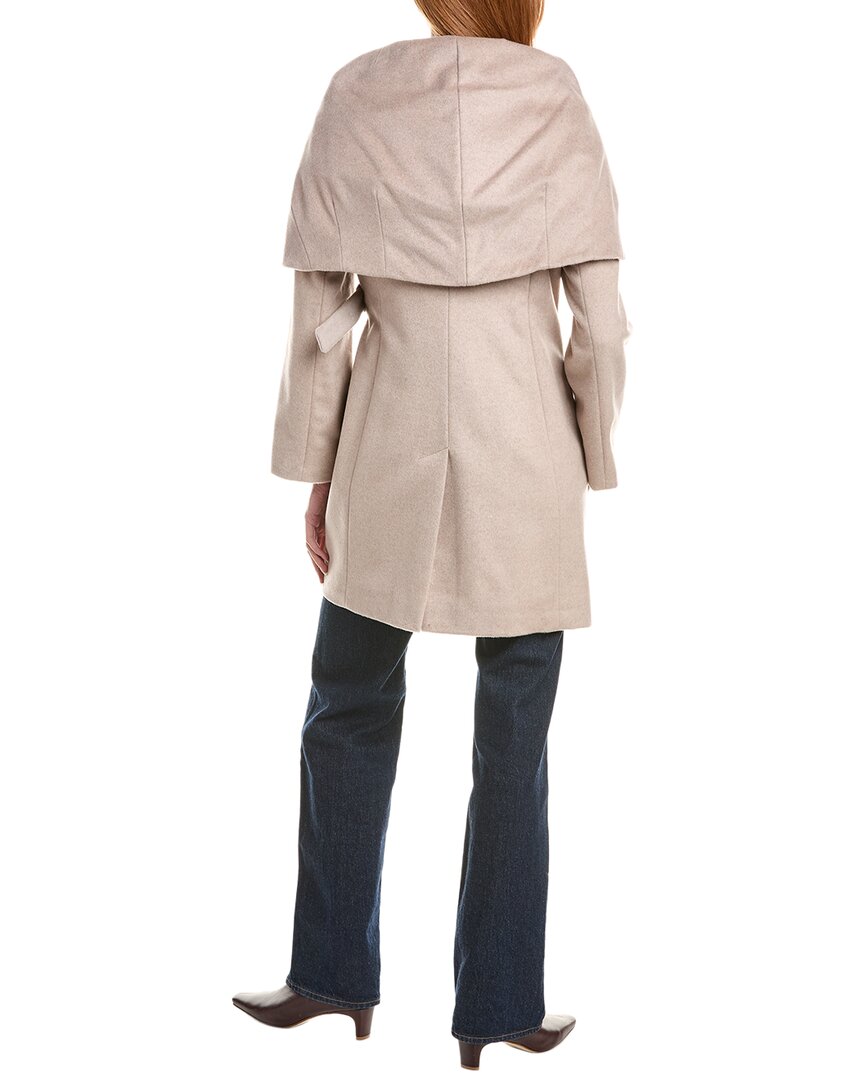 Via Spiga Via Spiga Hooded Wool-Blend Coat