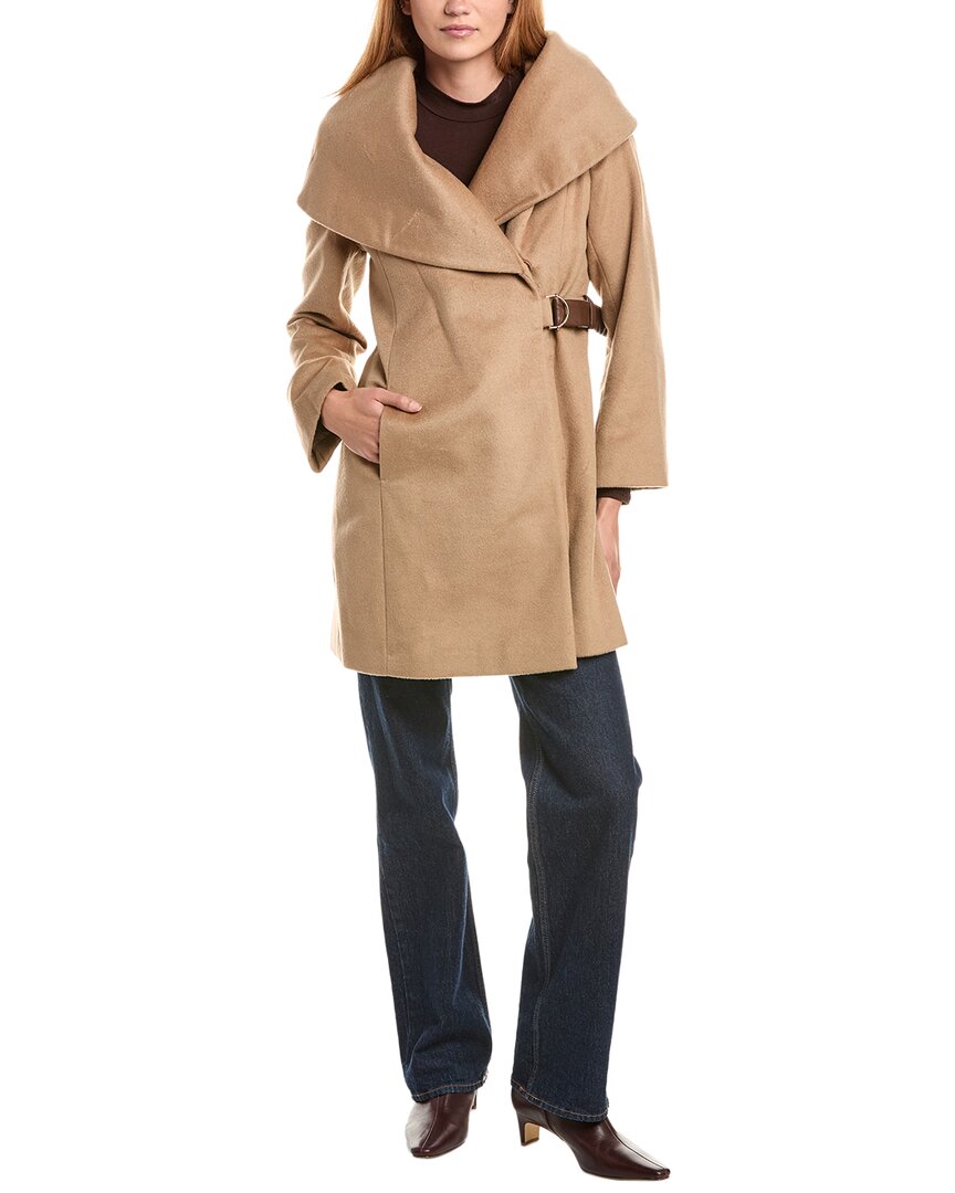 Via Spiga Via Spiga Hooded Wool-Blend Coat