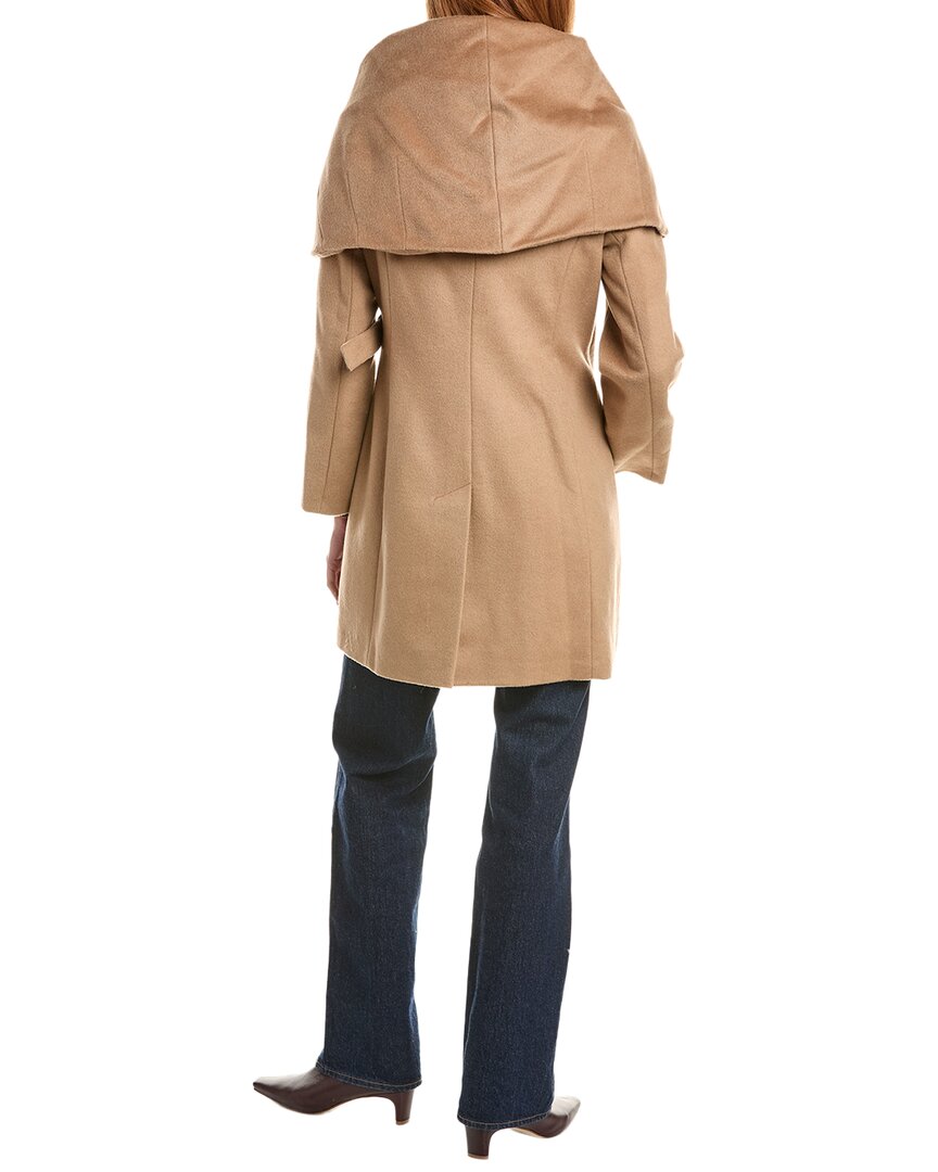 Via Spiga Via Spiga Hooded Wool-Blend Coat
