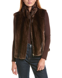 Via Spiga Faux Fur Vest