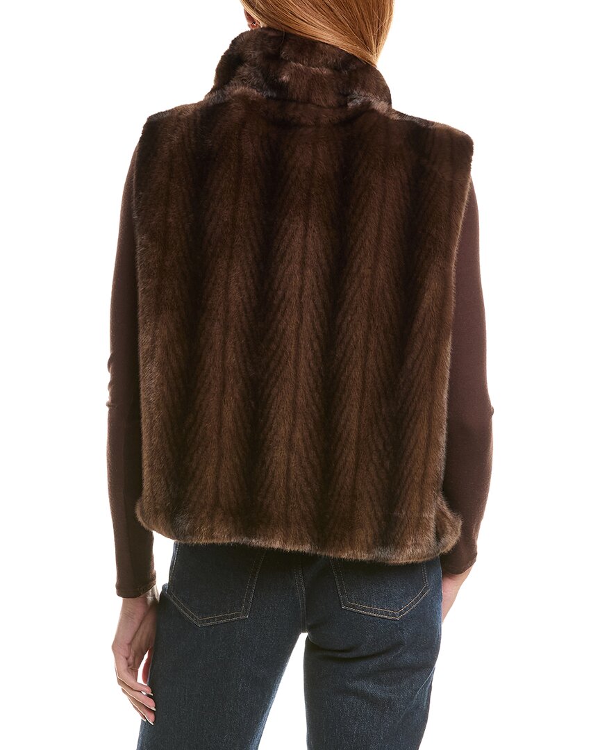 Via Spiga Faux Fur Vest