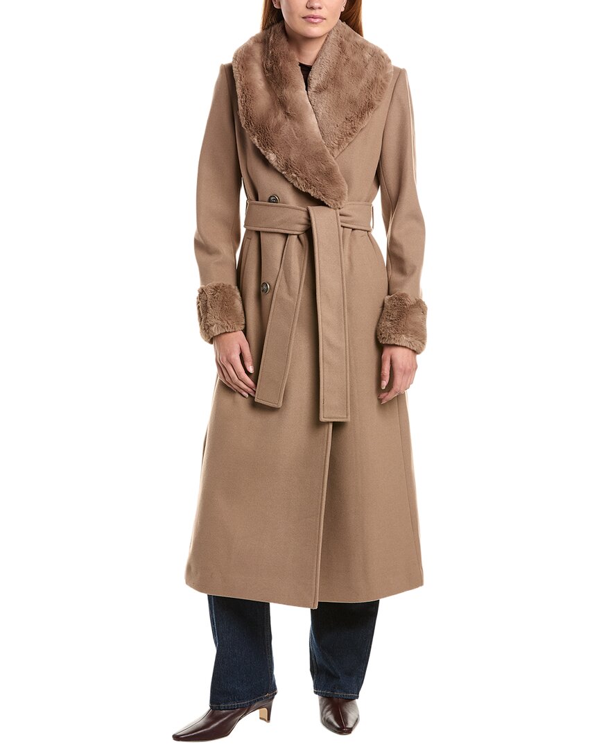 Via Spiga Via Spiga Double-Breasted Belted Coat