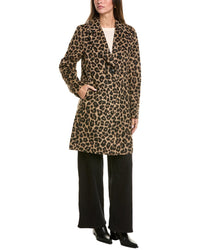 Via Spiga Via Spiga Leopard Walker Coat