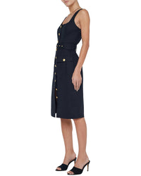 L’Agence Idy Midi Dress