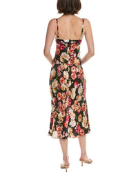 L’Agence Solay Midi Dress
