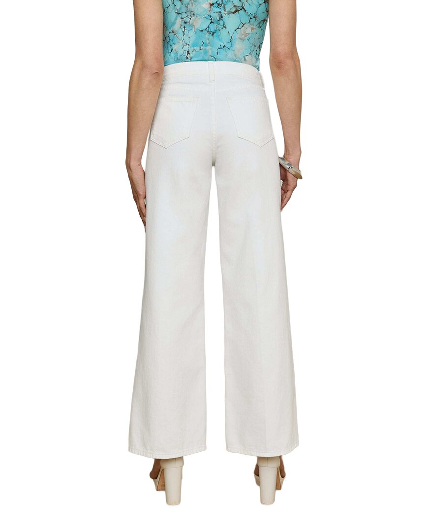 L’AGENCE L’Agence Alicent Blanc Wide Leg Jean