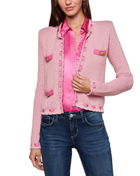 L’AGENCE L’Agence Astor Wool-Blend Cardigan
