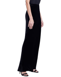 L’AGENCE L’Agence Zeta Silk-Blend Skirt