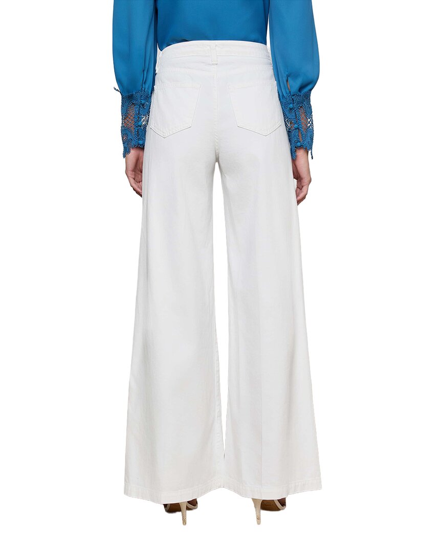 L’AGENCE L’Agence Quincy Blanc Wide Leg Jean