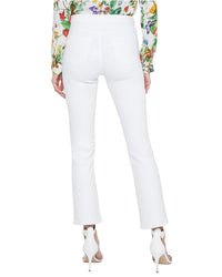 L’Agence Tati Blanc Coated Bootcut Jean