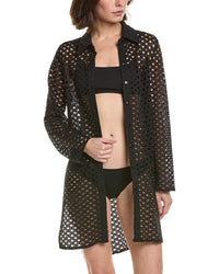 Carmen Marc Valvo Button-Up Shirt