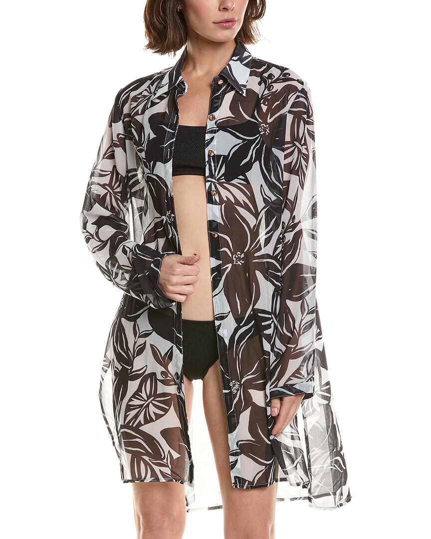 Carmen Marc Valvo Convertible Shirt