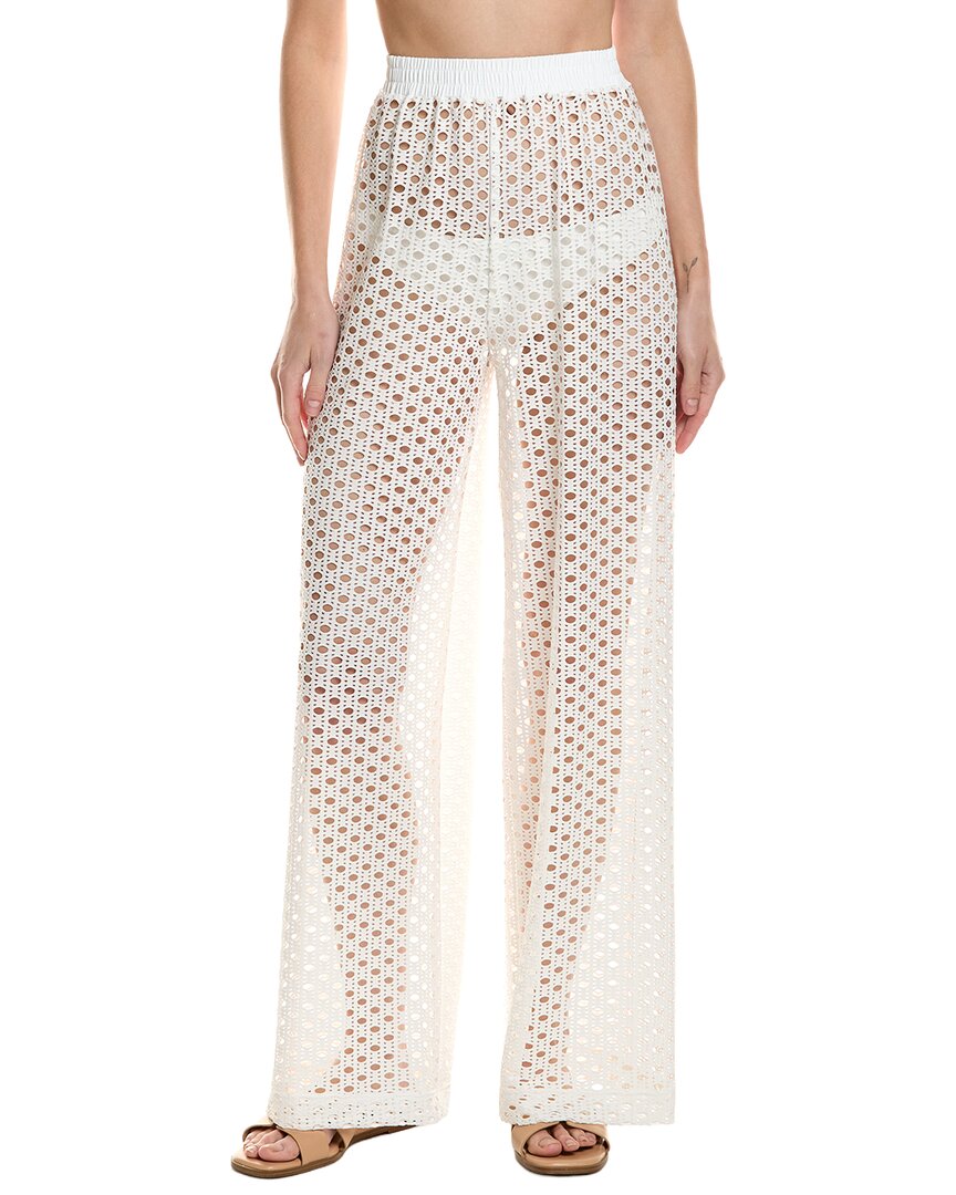 Carmen Marc Valvo Crochet Pant
