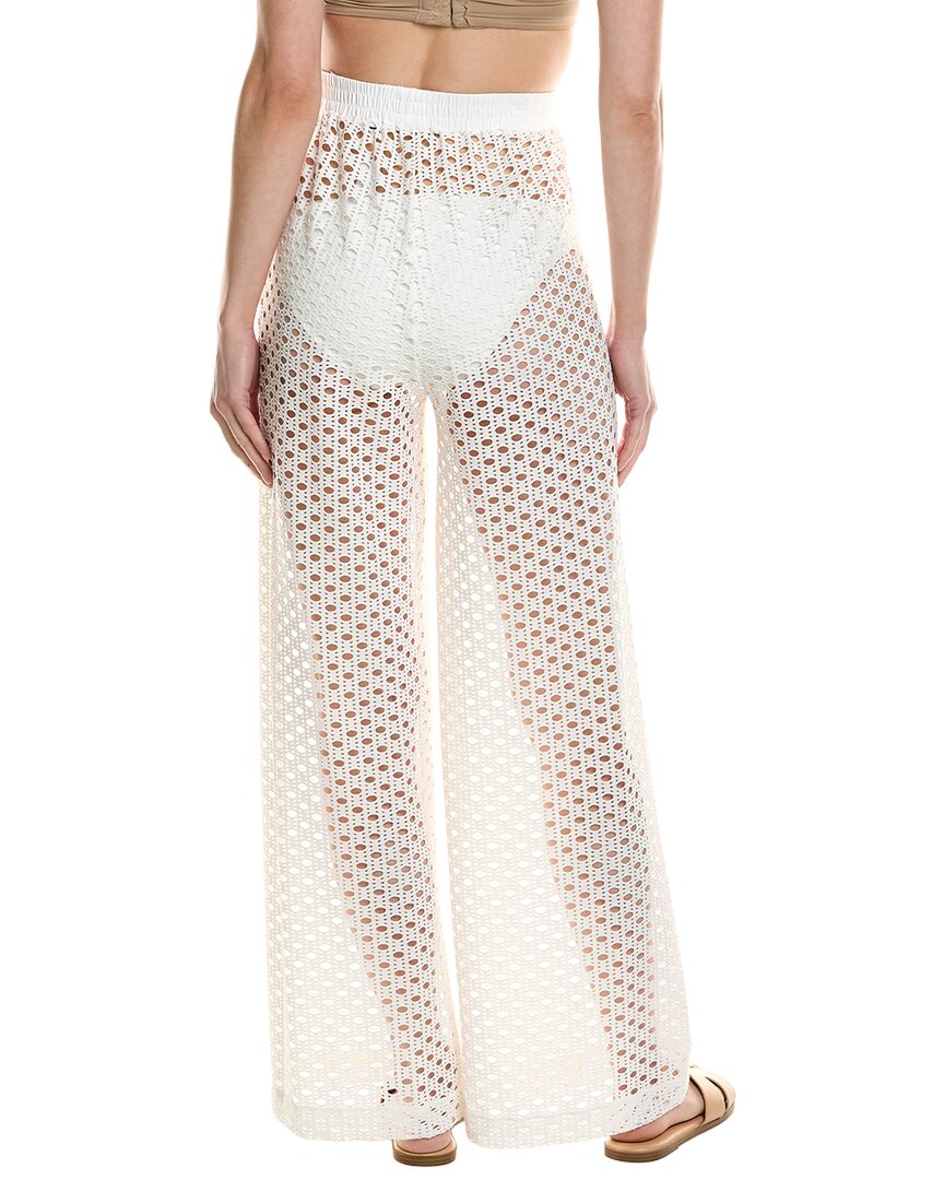 Carmen Marc Valvo Crochet Pant