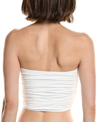 Carmen Marc Valvo Bandeau Draped Top