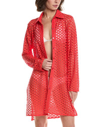 Carmen Marc Valvo Button-Up Shirt