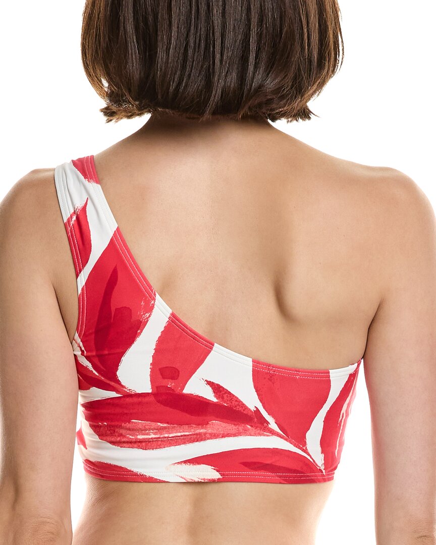 Carmen Marc Valvo One Shoulder Top