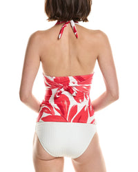 Carmen Marc Valvo Halter Tankini