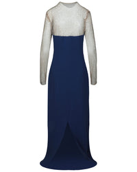 Stella McCartney Stella Mccartney Myah Embellished Silk-Lined Gown