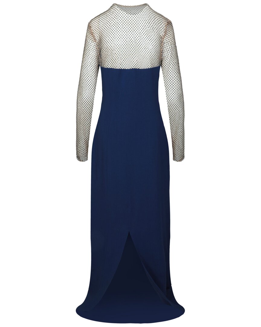 Stella McCartney Stella Mccartney Myah Embellished Silk-Lined Gown