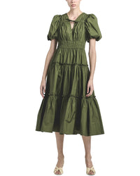 Derek Lam 10 Crosby Philippa Balloon Sleeve Maxi Dress
