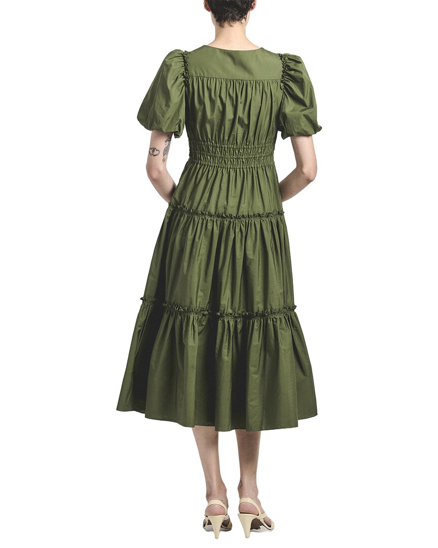Derek Lam 10 Crosby Philippa Balloon Sleeve Maxi Dress