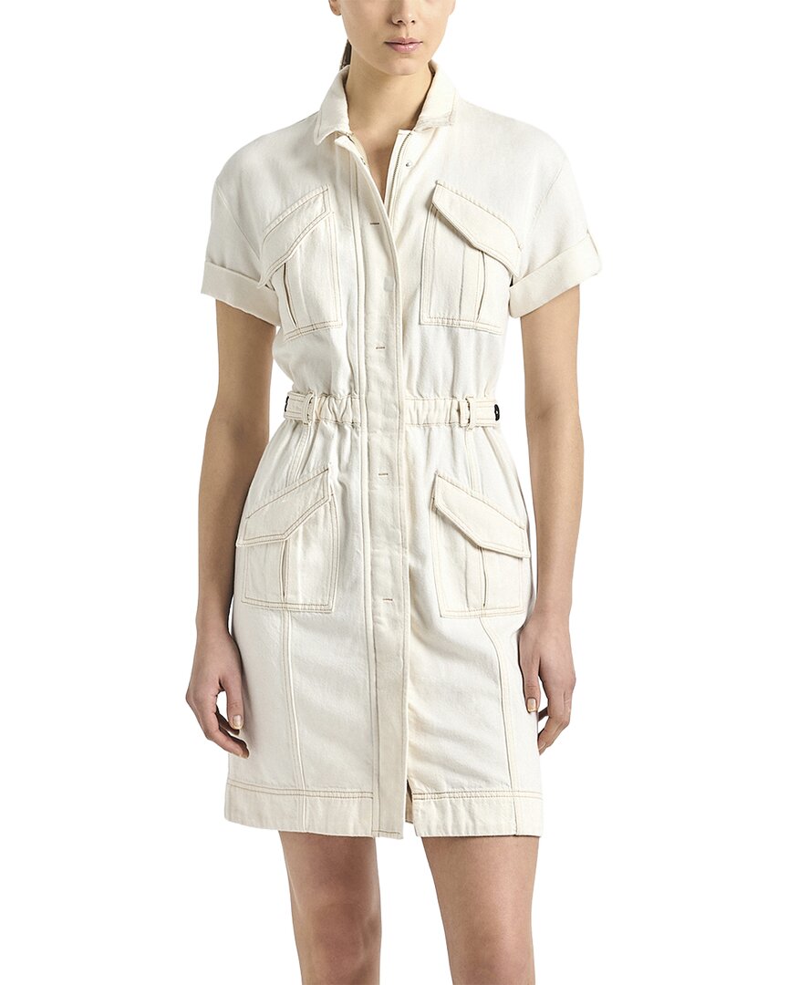 Derek Lam 10 Crosby Clotilde Linen-Blend Dress