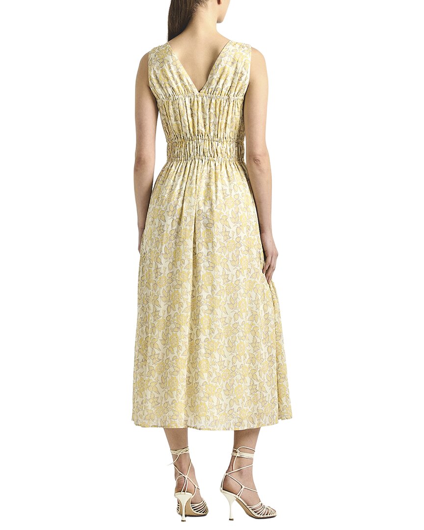 Derek Lam 10 Crosby Derek Lam 10 Crosby Sorrel Printed Voile Midi Dress