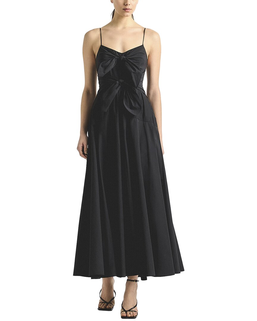 Derek Lam 10 Crosby Unity Poplin Tie Front Dress