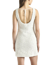 Derek Lam 10 Crosby Derek Lam 10 Crosby Ailani Paillette Boucle Scoop Back Tank Dress