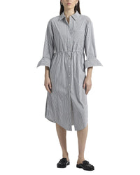 Derek Lam 10 Crosby Annalisa Striped Shirt Dress