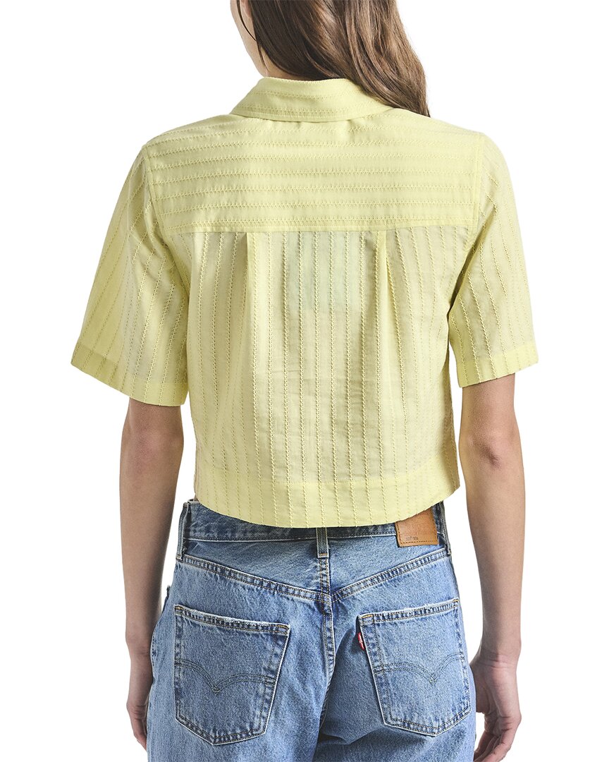 Derek Lam 10 Crosby Lira Crop Shirt