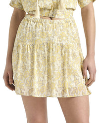 Derek Lam 10 Crosby Derek Lam 10 Crosby Thalina Printed Voile Mini Skirt