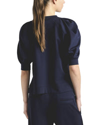 Derek Lam 10 Crosby Prisilla Solid Double Jersey Top