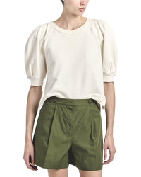 Derek Lam 10 Crosby Prisilla French Terry Top