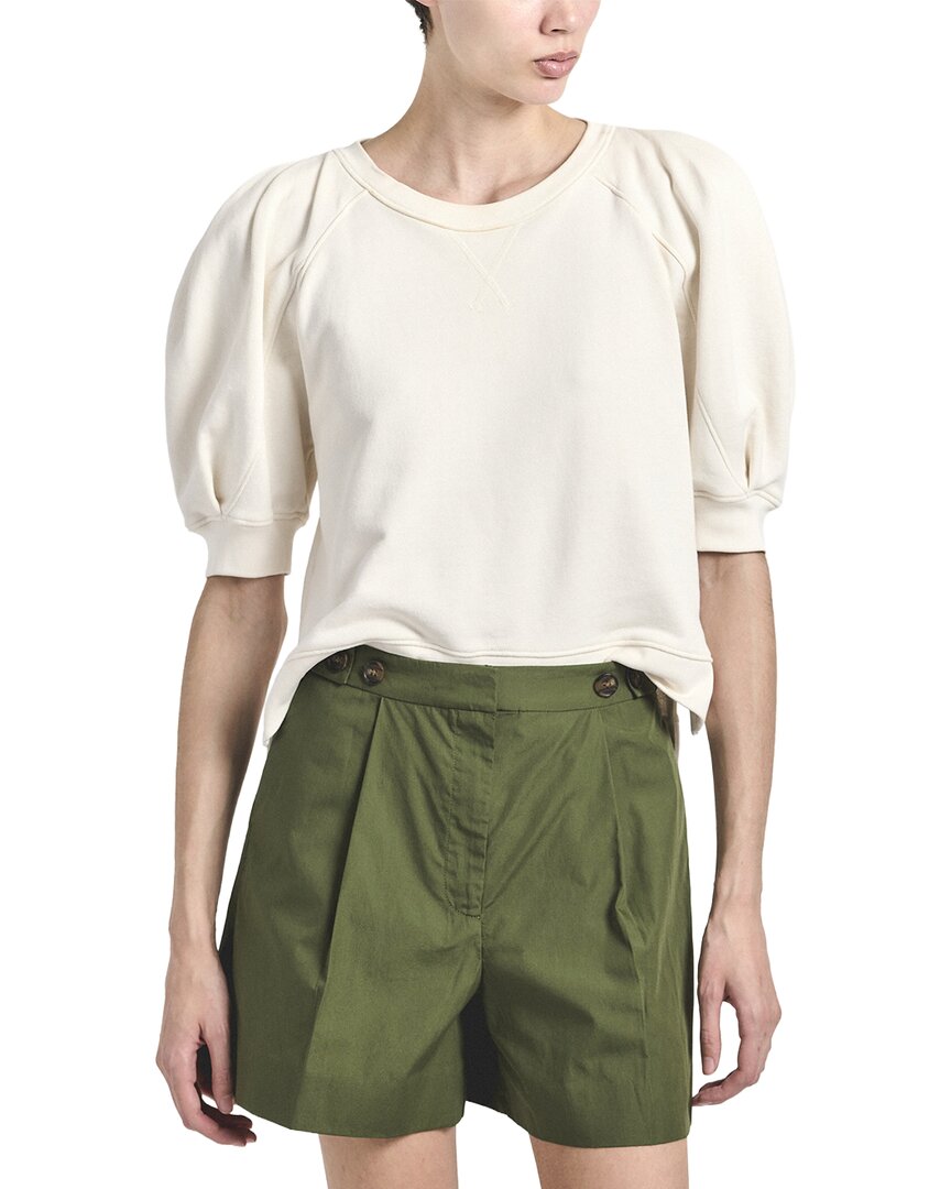 Derek Lam 10 Crosby Prisilla French Terry Top